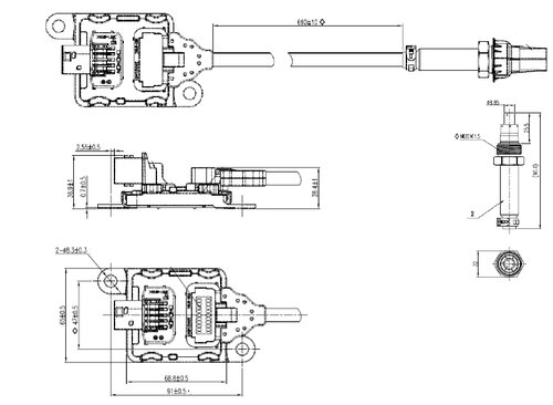 NOx Sensor, Mercedes