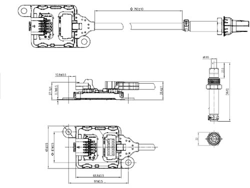 NOx Sensor, Mercedes