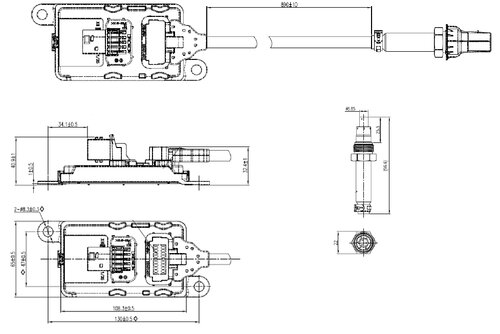 NOx Sensor, Scania