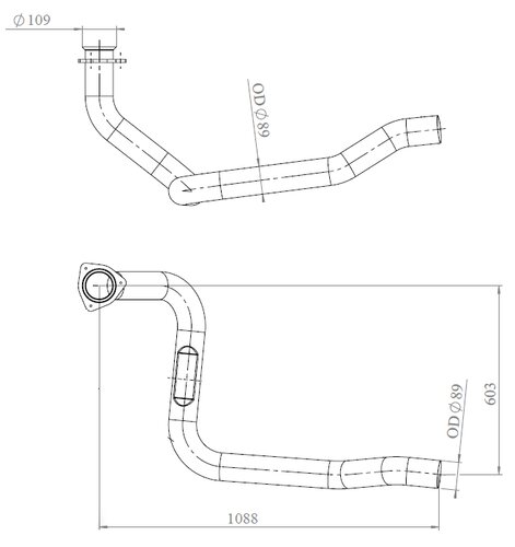 Pipe for Renault