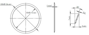 Gasket for Scania