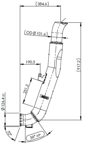 Pipe for Iveco