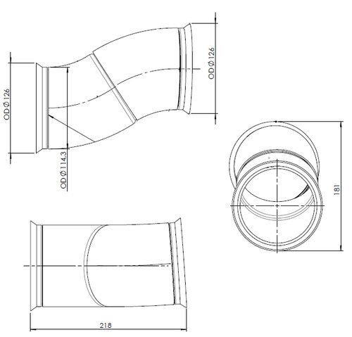 Pipe for Scania