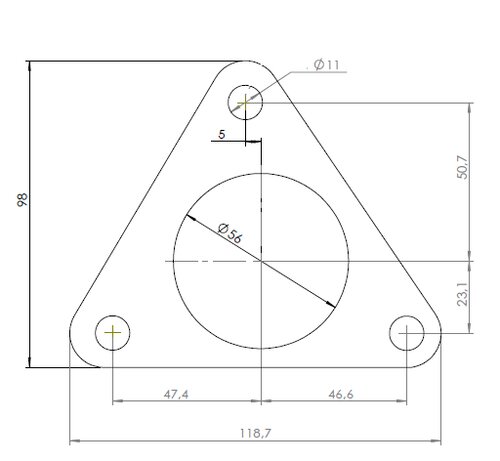 Gasket for LDV