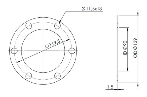 Gasket for MAN