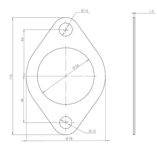 Gasket for Hyundai