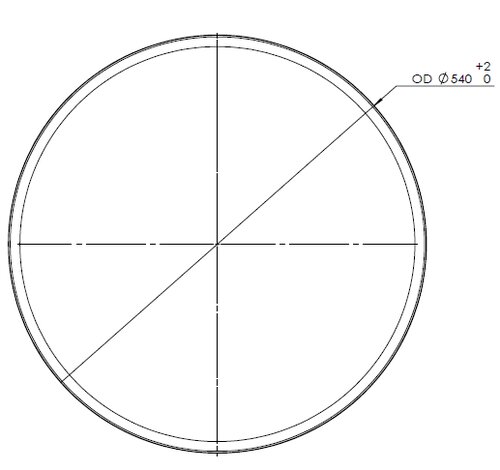 GASKET OD540*ID518*4,5MM