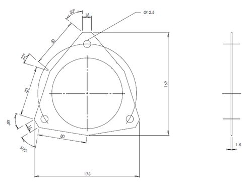 Gasket for DAF