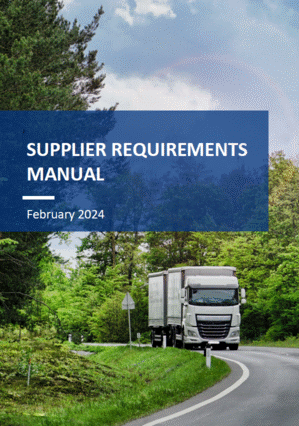 Dinex Supplier Requirements Manual