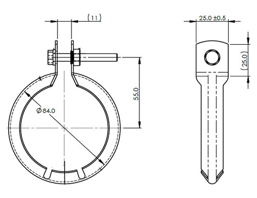 ACCESSOIRE COLLIER-OPEL-RENAULT-4501620