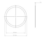 Gasket Low Leakage, Ø=101.6 / L=1.5, mm MICA