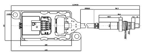 NOx Sensor for Volvo (Post SCR)