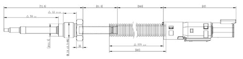 Temperature Sensor for Volvo