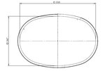 ACCESSOIRE JOINT-UNIVERSEL-JOINT OD369/557xID347/535x4-5 MM