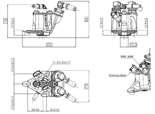 DEF Injector for Volvo/Mack