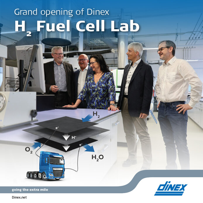 Grand opening of Dinex H2 Fuel Cell Lab