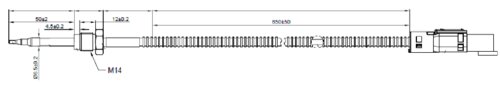 Temperature Sensor for Volvo