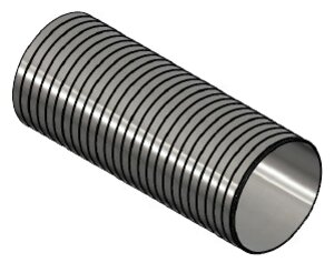 Exhaust Flex, D3S for Kenworth