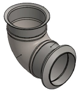 Exhaust Elbow for Peterbilt