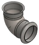 Exhaust Elbow for Peterbilt