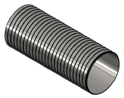 Exhaust Flex, D3S for Kenworth