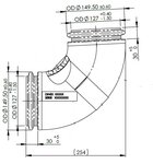 Insulated Exhaust Pipe for VDL