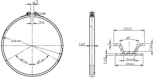 V-Clamp, Mercedes