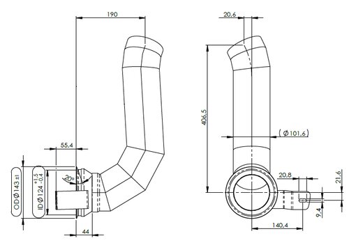 Exhaust Pipe, Scania