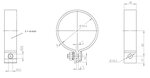 DIN Clamp for Mercedes, Ø=94.5 / L=30 mm, ALU