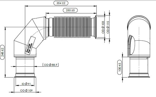 Pipe for DAF