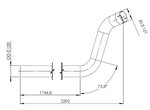 TUBE ARRIERE-MAN-82.15201.5444