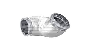 Insulated Exhaust Pipe for Iveco