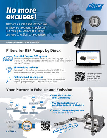 Dinex DEF filters