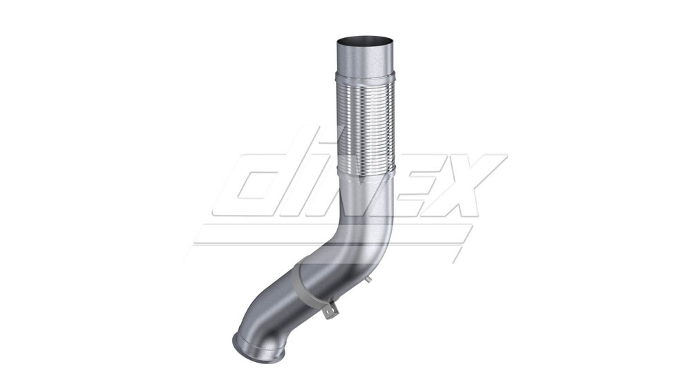 Exhaust Pipe w. Flex, D2S+, MAN / OE no. 81152055435 | Dinex