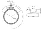 Heavy Duty Veefit Clamp for MAN, Ø=114.3 / L=25, INOX