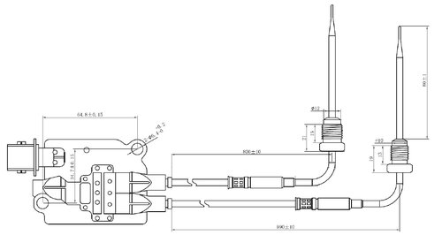 Temperature Sensor for DAF