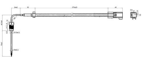 Temperature Sensor for Ford