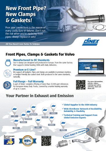 Clamps & Gaskets for Volvo Euro VI