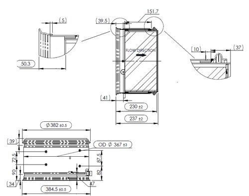 SIC DPF for Cummins