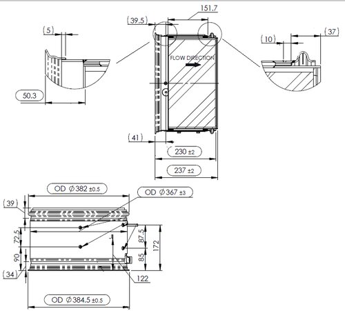 SIC DPF for Cummins