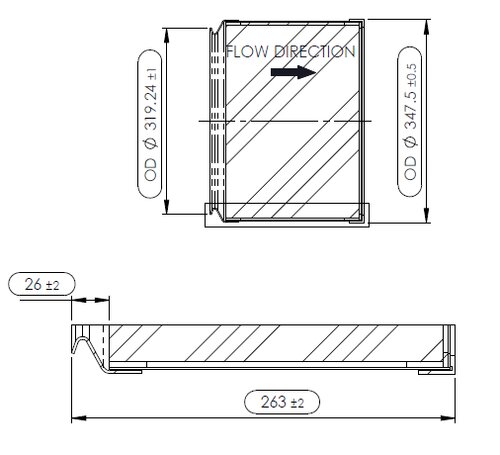 SIC DPF for Detroit Diesel