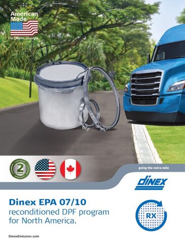 Dinex Reconditioned DPF program (US)