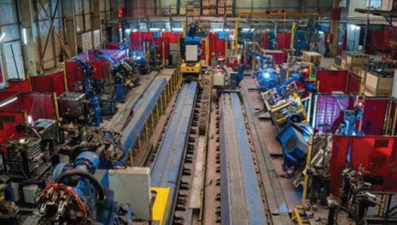 Ford production line at Dinex Turkey