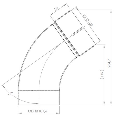 Pipe for DAF