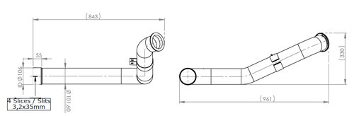 Pipe for DAF