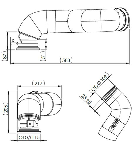 Pipe for DAF