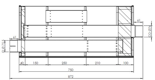 Silencer for Iveco