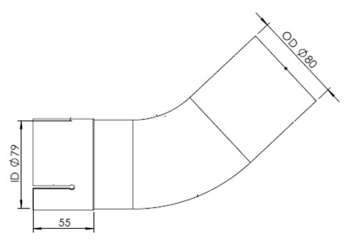 Pipe for Iveco