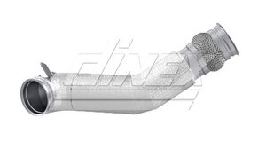 Exhaust pipe w. bellow for DAF