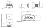 Pressure Sensor for Detroit Diesel